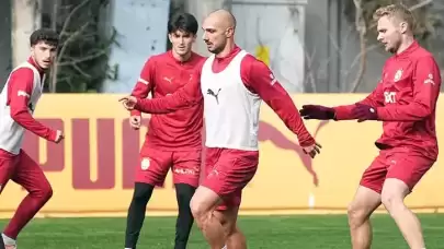 Galatasaray, Gaziantep maçı hazırlıklarına başladı