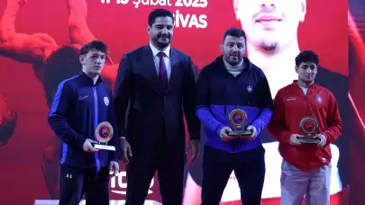 Türkiye Şampiyonası'nda şampiyonlar kürsüye çıktı
