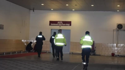 Kontrolden çıkan otomobil bahçeye düştü: 6 yaralı