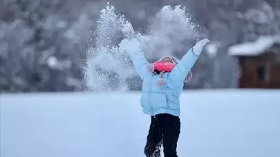 Rize ve Artvin'de kar nedeniyle eğitime yarın ara verildi