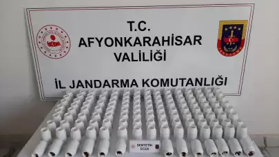 Afyonkarahisar'da operasyon: 7 bin 504 uyuşturucu hap ele geçirildi