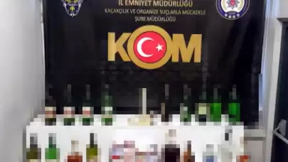 Kayseri’de sahte alkol operasyonu: 1 gözaltı