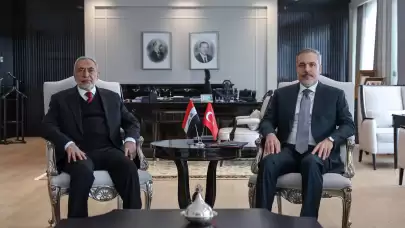Bakan Fidan, Irak Temsilciler Meclisi Başkanı ile görüştü