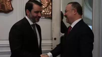 Dışişleri Bakan Yardımcısı Yılmaz, Suriyeli Bakan Şeybani ile görüştü