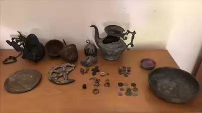 Kayseri'de bir tarihi eser kaçakçısı gözaltına alındı