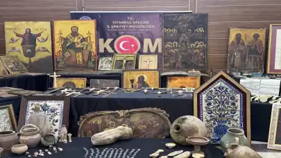 İstanbul'da tarihi eser kaçakçılığı operasyonu yapıldı