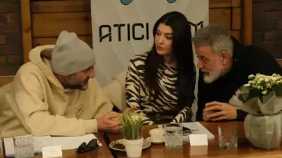 Timur Acar ve Aslıhan Güner’li “Sonradan Gurme” filminin okuma provası yapıldı!