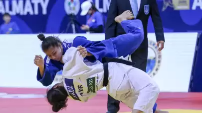 Türk judocu Ayten Yeksan'dan Varşova'da bronz madalya