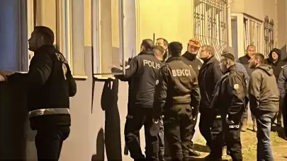 Zonguldak'ta korku dolu gece! Eşiyle barışmak isteyen adam ortalığı birbirine kattı