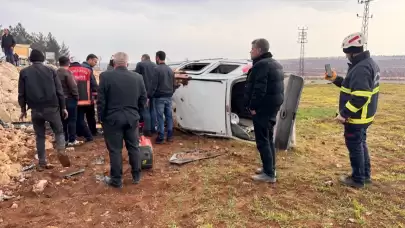 Şanlıurfa’da trafik kazası: 2 yaralı