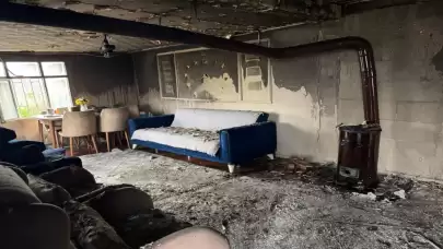 Pendik'te gecekonduda çıkan yangında 3 kişi hastaneye kaldırıldı