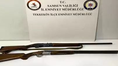 Samsun Tekkeköy’de yasa dışı avcılık operasyonu: 2 zanlı suçüstü yakalandı