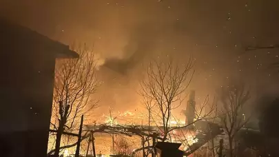 Kütahya'da meydana gelen ev yangınında Kıbrıs gazisi vefat etti