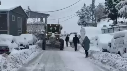 Artvin'de kar yağışı şiddetleniyor: Yüksek rakımlı köylerde kar kalınlığı 2 metreyi aştı