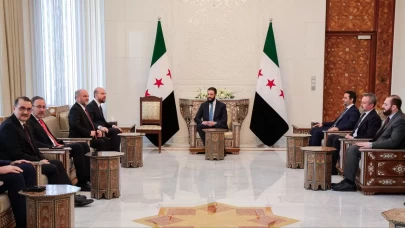 Bilal Erdoğan Şam’da! Cumhurbaşkanı Şara ile görüştü