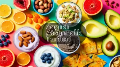 Evde sağlıklı atıştırmalık tarifleri