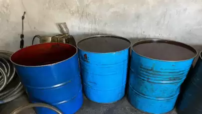Operasyon sonucunda 1000 litre kaçak akaryakıt ele geçirildi
