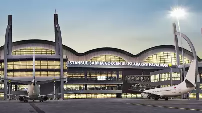 Sabiha Gökçen Havalimanı'na inen uçakta panik!