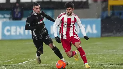 Kar yağışının damga vurduğu maçta gol sesi çıkmadı