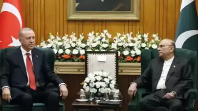 Cumhurbaşkanı Erdoğan, Pakistan Cumhurbaşkanı Asıf Ali Zerdari ile görüştü