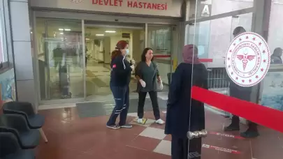 Aydın Devlet Hastanesi'nin çamaşırhanesinde çıkan yangın korkuttu