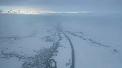 Ağrı, Ardahan ve Tunceli'de hava buz kesti