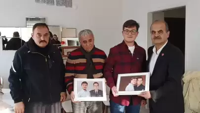 MHP İzmit İlçe Başkanlığı'ndan şehit Serkan Çakal'ın ailesine ziyaret