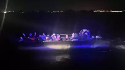 Bodrum açıklarında 24 kaçak göçmen yakalandı