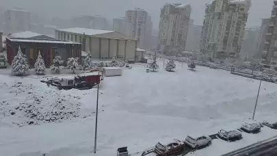 Kayseri'de okullar 1 gün tatil edildi