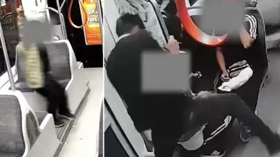 Kayseri’deki tramvay tutamaklarını kesen çocuklar yakalandı