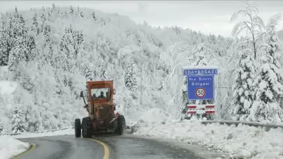 Kastamonu'da 678 köy yolu ulaşıma kapandı