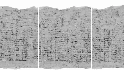 2 bin yıllık kömürleşen parşömende felsefi metin keşfedildi