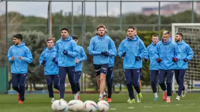 Trabzonspor, Eyüpspor maçının hazırlıklarını sürdürdü