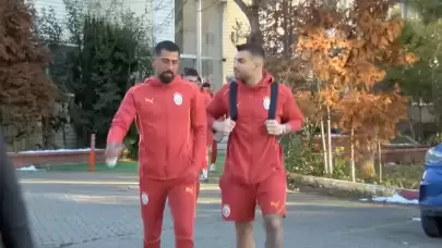 Galatasaray, derbi için RAMS Park'a hareket etti