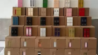 İstanbul'da kaçak parfüm operasyonu: 167 bin şişe ele geçirildi!