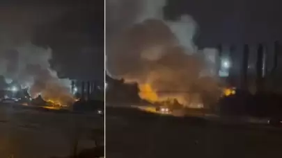 Kartonsan Fabrikası'nın buharı itfaiyeyi harekete geçirdi