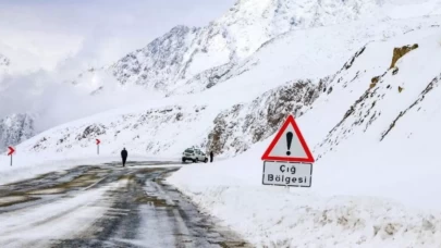 Meteoroloji’den yağış ve çığ uyarısı