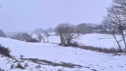 Silivri beyaza büründü