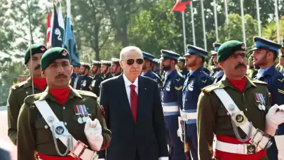 Erdoğan, Pakistan kuvvet komutanlarını kabul etti