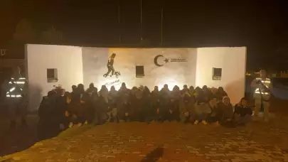 Van'da 69 kaçak göçmen yakalandı