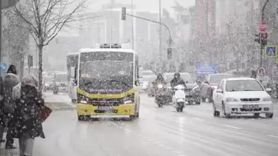 Meteoroloji'den Bursa'ya sarı uyarı
