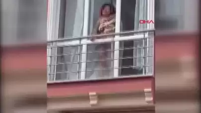 Ankara'da kan donduran olay! Yaralı kadın pencereden yardım istedi