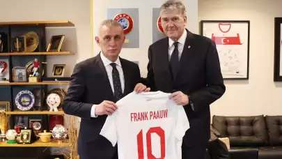 Hollanda Futbol Federasyonu'ndan Hacıosmanoğlu'na ziyaret