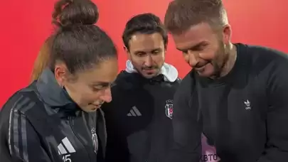 Beckham'dan Beşiktaş ziyareti