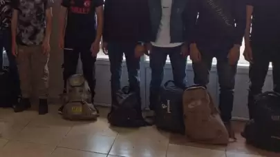Kırklareli'nde 8 göçmen yakalandı