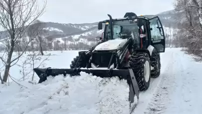 Kastamonu, Tokat ve Amasya'da yoğun kar yağışı nedeniyle 272 köye ulaşım sağlanamıyor