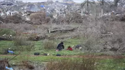 Refah'ta 200 binden fazla Filistinli zor şartlarda