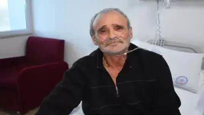 Sigara bağımlılığı yüzünden yaşamını oksijen cihazına bağlı sürdürüyor