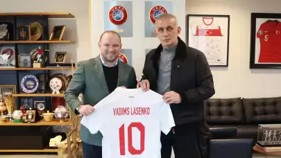 Letonya Futbol Federasyonu başkanından, TFF'ye ziyaret