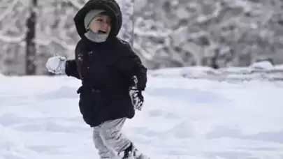 Kırklareli'nin Vize ilçesinde yoğun kar yağışı: Okullar tatil edildi